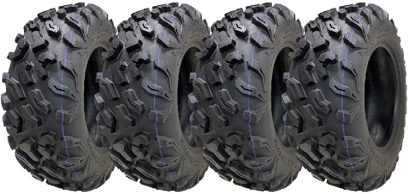 27x9.00R14 (225/70R14) Pneus VTT 6 plis P0358 OBOR Cypress Road Legal - Lot de 4 - Tubeless légaux en Europe et UK_0