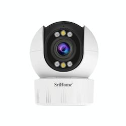 Camera IP 4MP FHD Vision Nocturne Couleur Zoom Optique 5x Audio Bidirectionnel Noir YONIS - noir 3615616910543_0