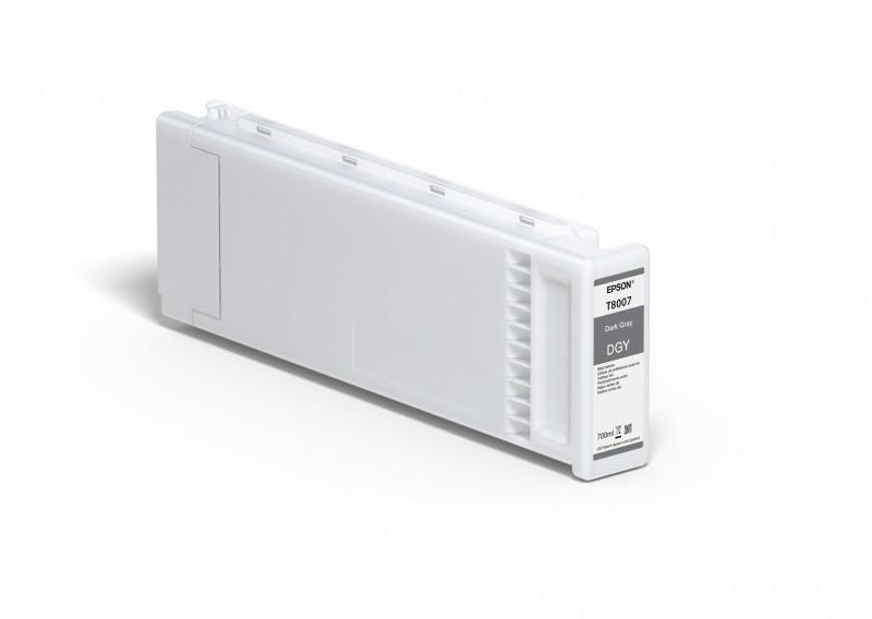Encre Epson T8007 - Dark Grey - Compatible SureColor SC-P10000/20000 - 700ml (C13T800700)_0