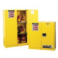 Ju450 - armoire de sécurité pour produits inflammables - delahaye industries - capacité : 170 l - résistance au feu 15min_0