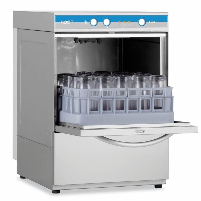 Lave-verres panier 350 x 350 - Ouverture 260 mm - Adoucisseur - Technologie brevetée EWT® et EDS® - Marque ELETTROBAR_0