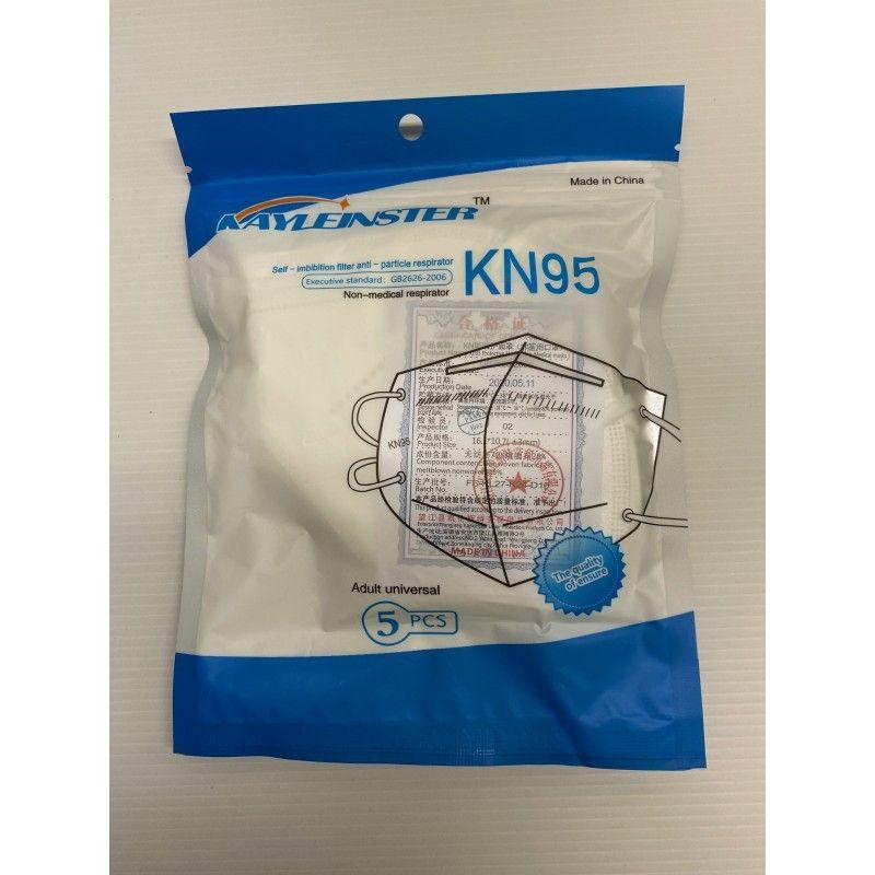 Masque KN95 équivalent FFP2 - Lot de 10 masques - mas_kn95 - Normes EN 149:2001+A1:2009_0