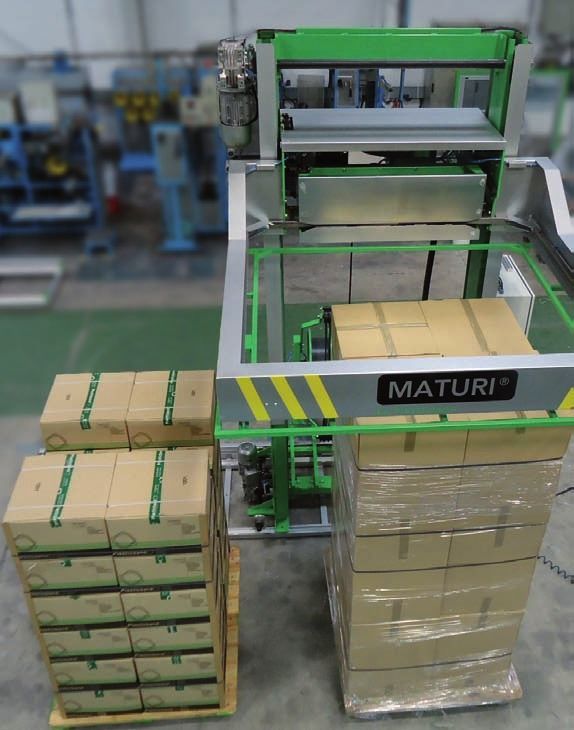 Maturi K - Machines pour cerclages de palettes - Plasticband - cerclage horizontal automatique pour charges palettisées_0