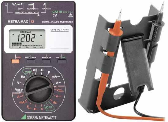 Multimètre numérique-analogique METRA MAX 12 - Utilisation en électrotechnique et électronique générale_0