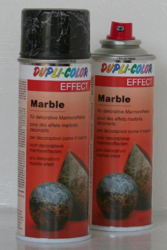 PEINTURE EFFET MARBRE ARGENT