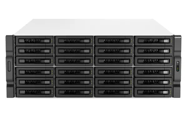 QNAP ts-h3087xu-rp nas rack (4 u) intel xeon e e-2378 64 go ddr4 0 to quts hero noir, blanc_0