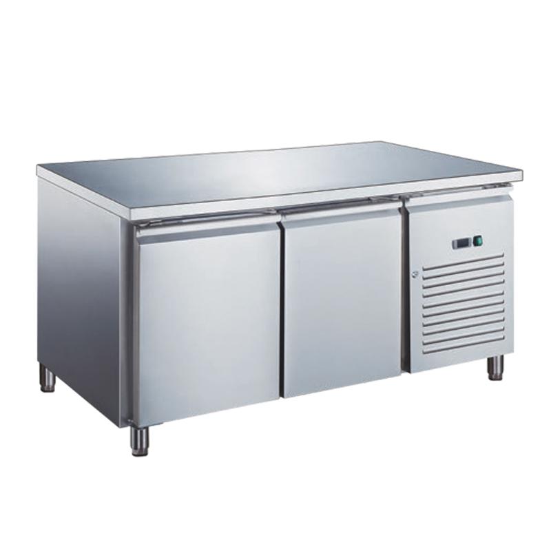 Table réfrigérée inox positive 2 portes 228 litres - évaporateur ventilé - SN2101X_0