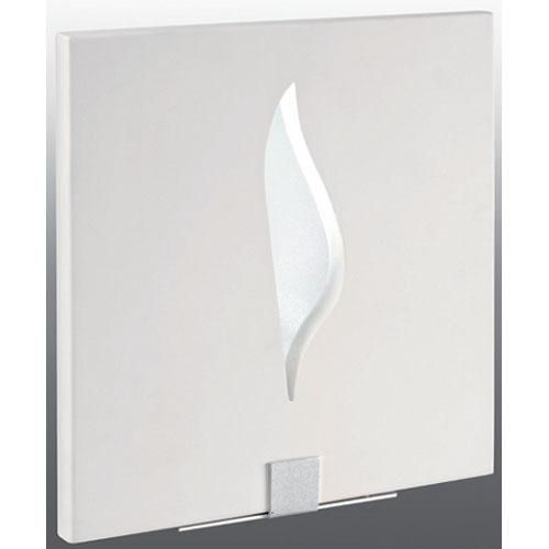 Applique en plâtre blanc - Flamme 2G7 2x9W 230V_0