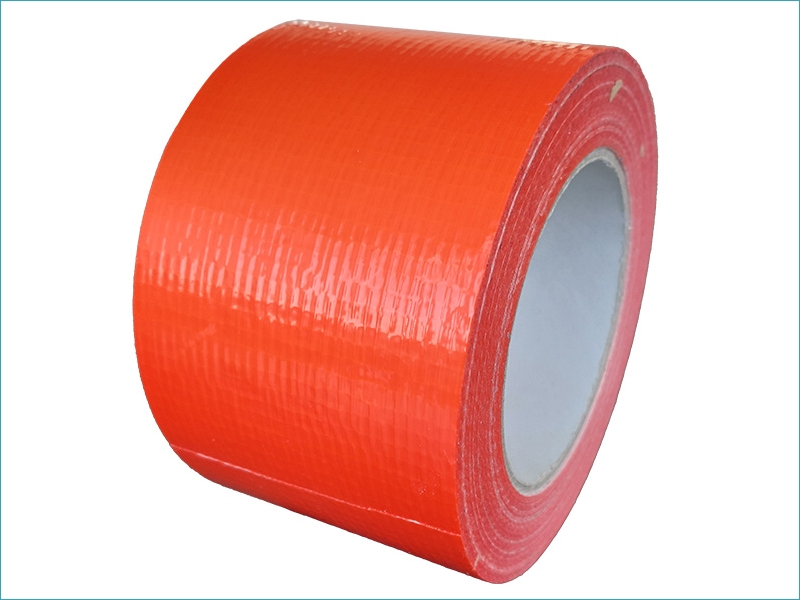 Bande toilée ORANGE 75 mm x 33 m Support 80 - Réf BT75O-3_0