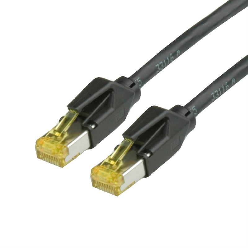Cordon Draka Cat.6A UC900 / Hirose TM31 - noir - 3 m - 10Gigabit Ethernet - Catégorie 6A - 500MHz_0
