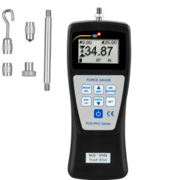 Dynamomètre capacité 50N, moyenne gamme avec mémoire,PCE-PFG 50 - PCE INSTRUMENTS_0