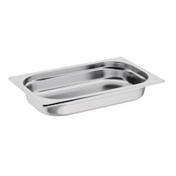 Equipementpro - Bac inox GN1/4 Vogue 40mm 1.13L - Profondeur 40mm_0