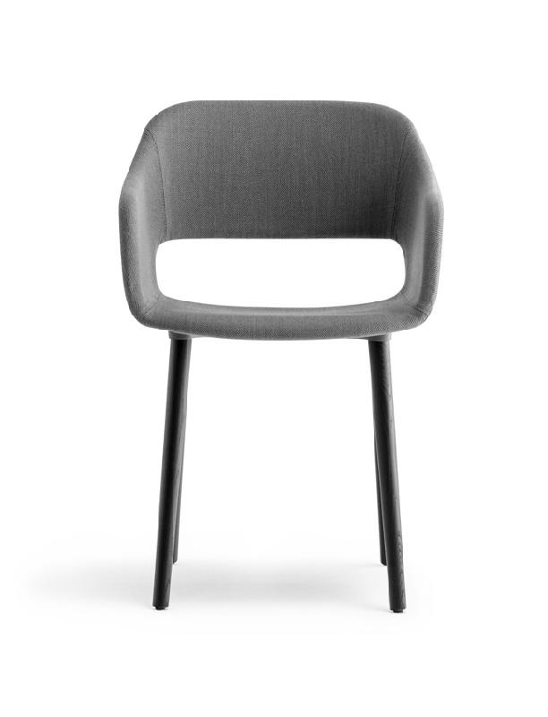 Fauteuil piètement bois babila_0