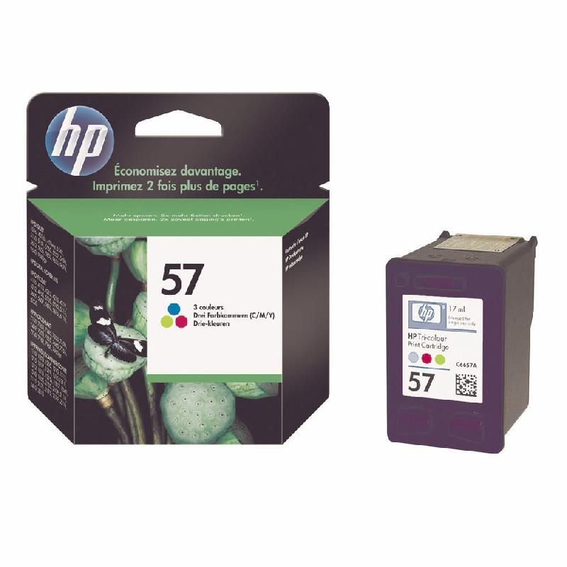 HEWLETT PACKARD CARTOUCHE D'ENCRE 57 (C6657AE) - COULEUR: TRICOLORE