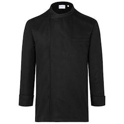 KARLOWSKY Veste de cuisine homme manches longues à enfiler, noir S - S noir 4040857042941_0