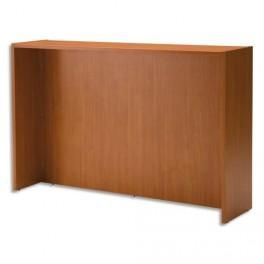 MT INTERNATIONAL BANQUE D'ACCUEIL L165 POUR BUREAU L160 MERISIER- DIMENSIONS : L165 X H110 X P40 CM