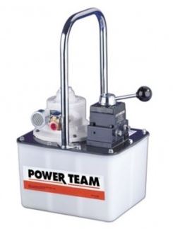 Pompe pneumatique PA17 - 2 vitesses simple/double effet - Réservoir 7,6L_0