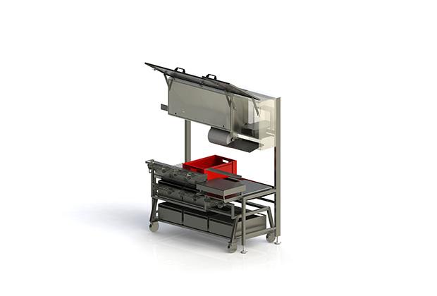 Poste sous vide - SYSTEM - ergonomique et sur-mesure pour industries agroalimentaires_0
