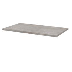 Restootab - Plateau 110x70 decor beton naturel - gris Bois manufacturé 3760371517831_0