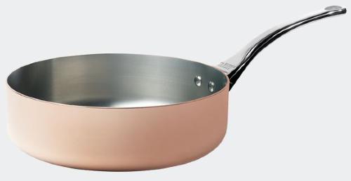Sauteuse en cuivre induction Prima Matera - De Buyer - Contenance 1L, 90% cuivre, tous feux_0