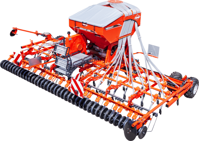 Semoir porté à dents MEGANT 500-36 QS2 - KUHN - largeur de travail 5m et transport 2,98m_0