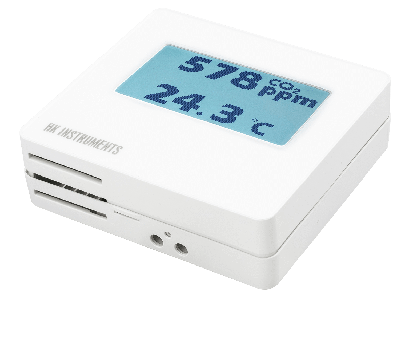 Sonde d'ambiance communication Modbus (CO2, Température) avec écran - CDT-MOD-2000-D - Monoxyde Carbone CO + Température, 0-50 °C + 400-2000 ppm, AO - 0-10 V + AO - 0/4-20mA_0