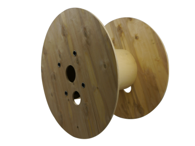 Touret en contreplaqué pour câble - Ø 600 mm - Modèle en stock_0