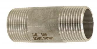Tube 100 mm mamelon inox 316l - 26/34 - 302283_0