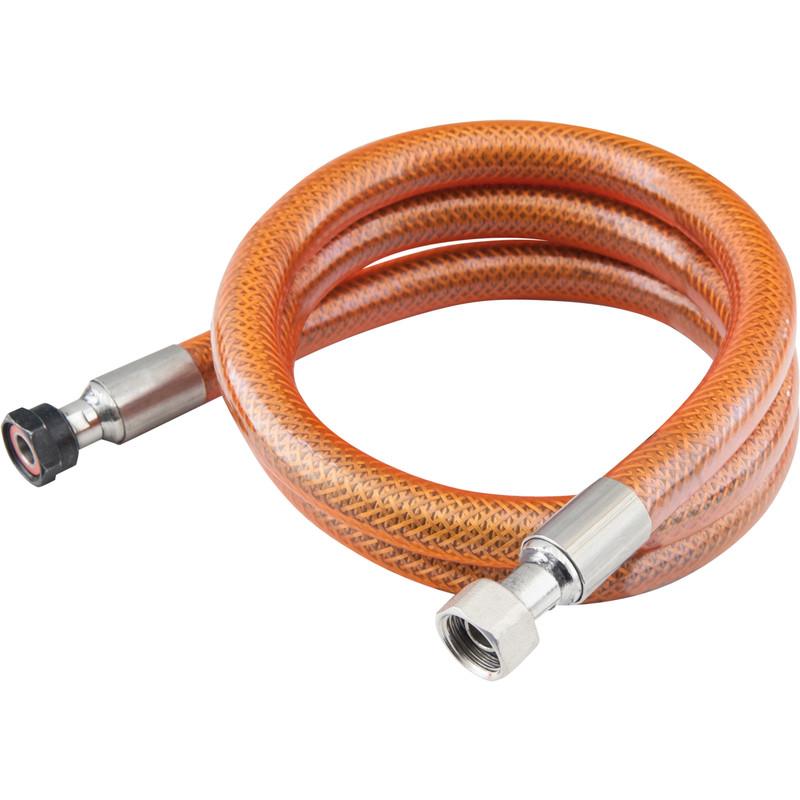 TUYAU FLEXIBLE INOX POUR BUTANE/PROPANE SANS DATE LIMITE ADDAX 1M50