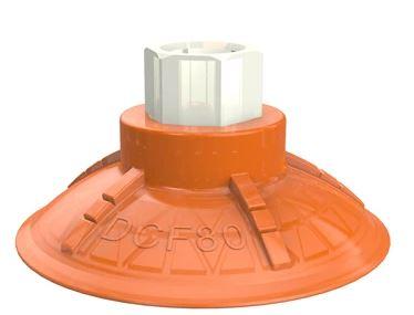 Ventouse ronde DCF80P en polyuréthane 60 - surfaces huilées et bombées, grande longévité_0