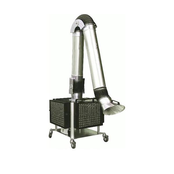 Aspirateur de fumées de soudure mobile AF - filtration à 3 niveaux et bras Ø150 mm_0