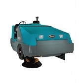Balayeuse de voirie Tennant 800 - industrielle - autoportée diesel avec bac de 850L_0