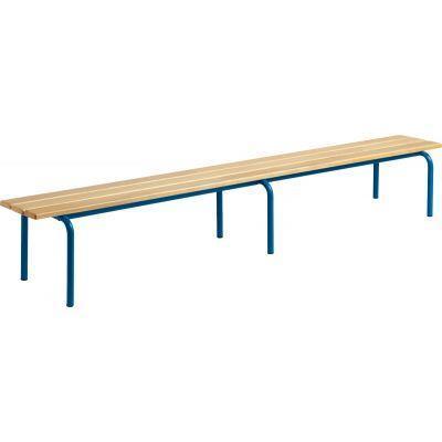 Banc sans dos L200cm bleu - Fabricant LNR Mobilier - Référence 302/B T1B_0