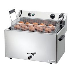 Bartscher Friteuse inox simple électrique à beignets 16 Litres, à poser, 9000 W, 400 V - TRI - 3667335016068_0