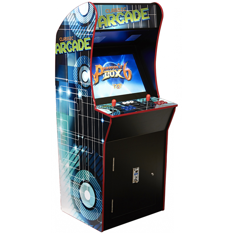 Borne arcade premium René Pierre - 1251 jeux - Écran LCD 26 pouces - Amplificateur stéréo - Ref: 88287234_0