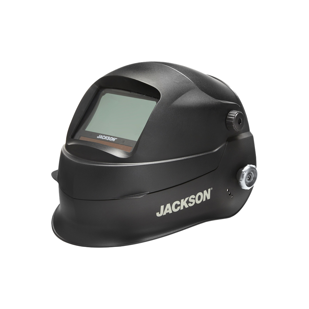 Casque à Souder Jackson Safety H54-10SG - Teinte Fixe 10 - Design Drapeau Argenté
