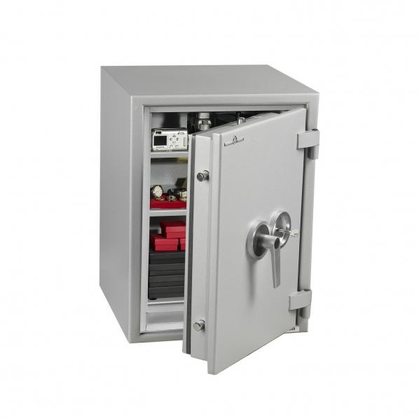 Coffre-fort anti-feu et anti-vol Protect Duo 60 litres - à clé ou à code - HARTMANN TRESORE_0