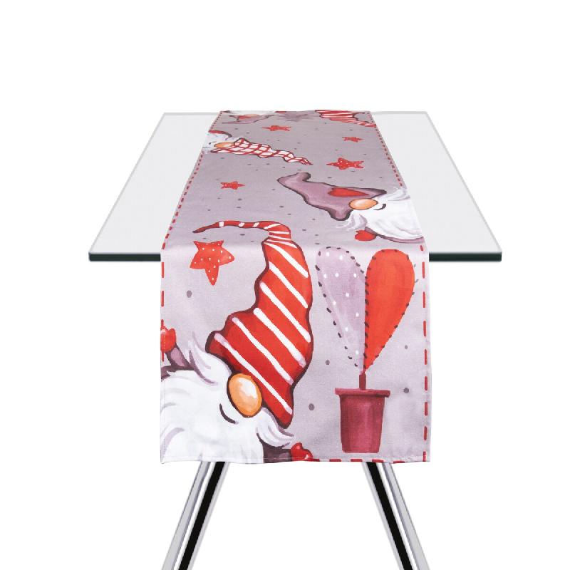 Excelsa runner de table Gnomo coton 140xH0,1x45 cm multicolore - multicolore textile 64774_0