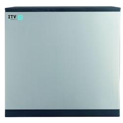 ITV Tête de Production SPIKA - Refroidissement Air - Glaçons Cubes 12g - 405kg/24h - 762x620x760 - 400V 50Hz - Acier Inoxydable 18/10 - SMS410A_0