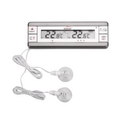 Lacor Thermomètre électronique Alarme Réfrigérateur - gris inox 62456_0