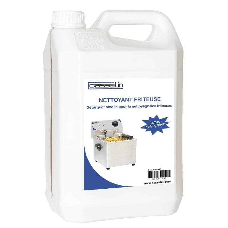 Lot de 4 - Détergent alcalin pour friteuse 5L - Casselin_0