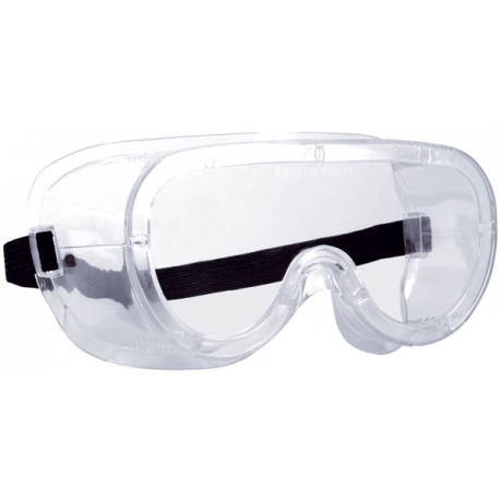 Lunette masque - monture MONOLUX PVC souple - Ecran polycarbonate incolore - LUX OPTICAL | 60590_0