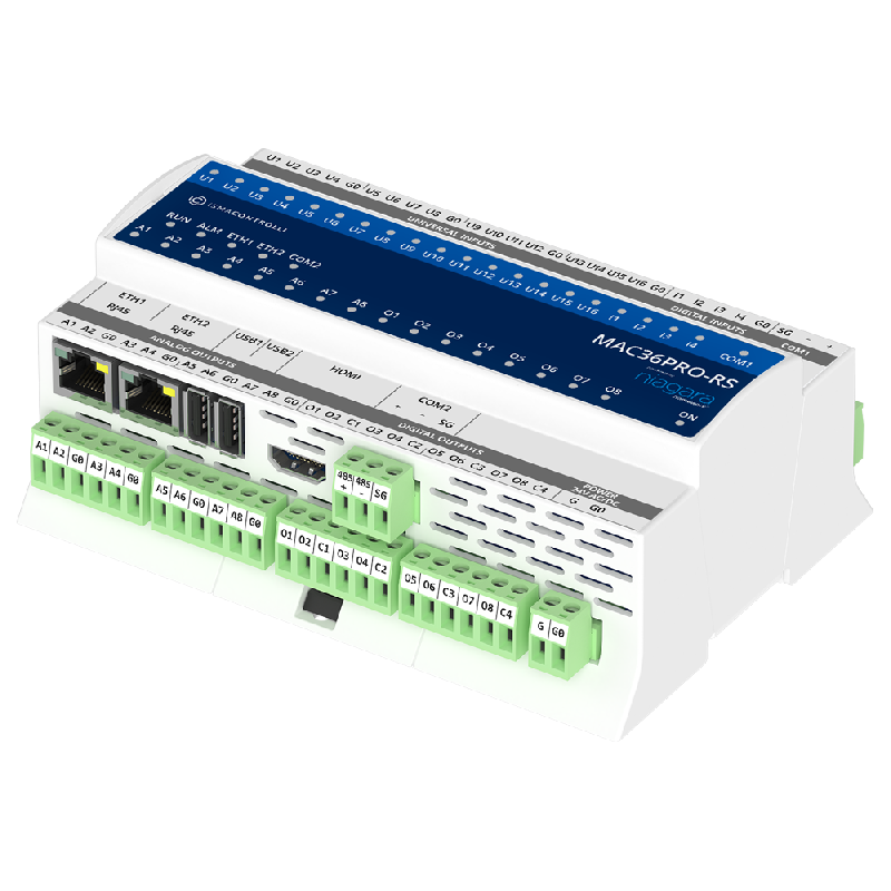 MAC36PRO-RS Automate serveur Web Niagara 4 avec 36 entrées-sorties embarquées - 2 x RS485 série - 100 points_0