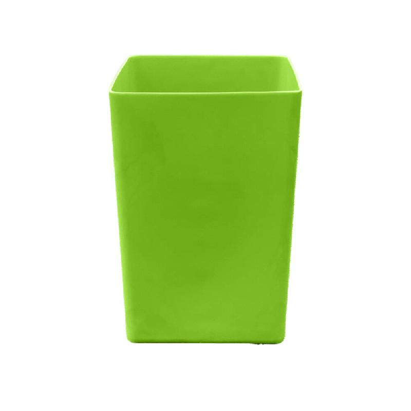 PLAST'UP ROTOMOULAGE Pot de fleur carré suerte 109l - VERT - vert plastique 0750122554553_0