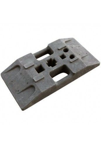 Plastobloc - AUA Signalétique - Logement pour supports 40x40mm, 80x40mm, Ø60mm et balise K5c - 28Kg - Réf 4841_0