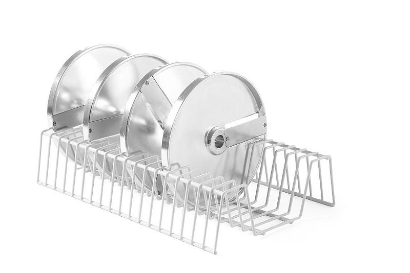 Porte-disques pour 18 disques coupe-légumes - HENDI FOOD SERVICE EQUIPEMENT - 280690 - 400x250x(H)90 mm_0