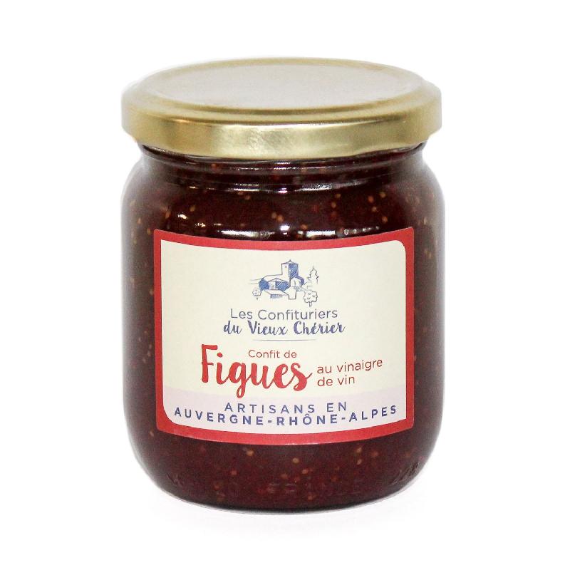 Pots de 230 grammes de confits fabriquées artisanalement en France - CNFFG-CH06_0