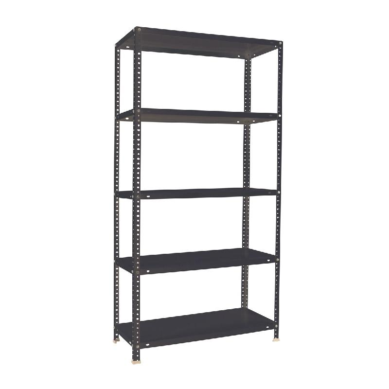SimonRack Étagère métallique avec vis 2000x1000x400 mm, 5 niveaux, point de flexion 100 kg, Anthracite - Comfort - métal 8425437096440_0