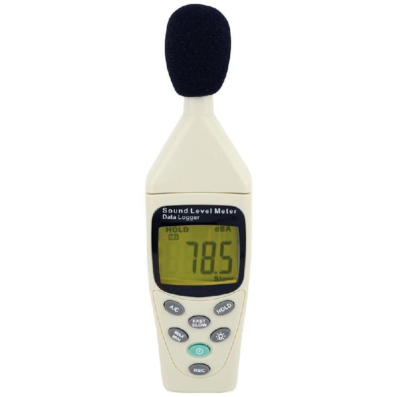 Sonomètre digital avec enregistreur USB - Datalogger - Mesure 30 à 130 dB - Référence DMD7001_0