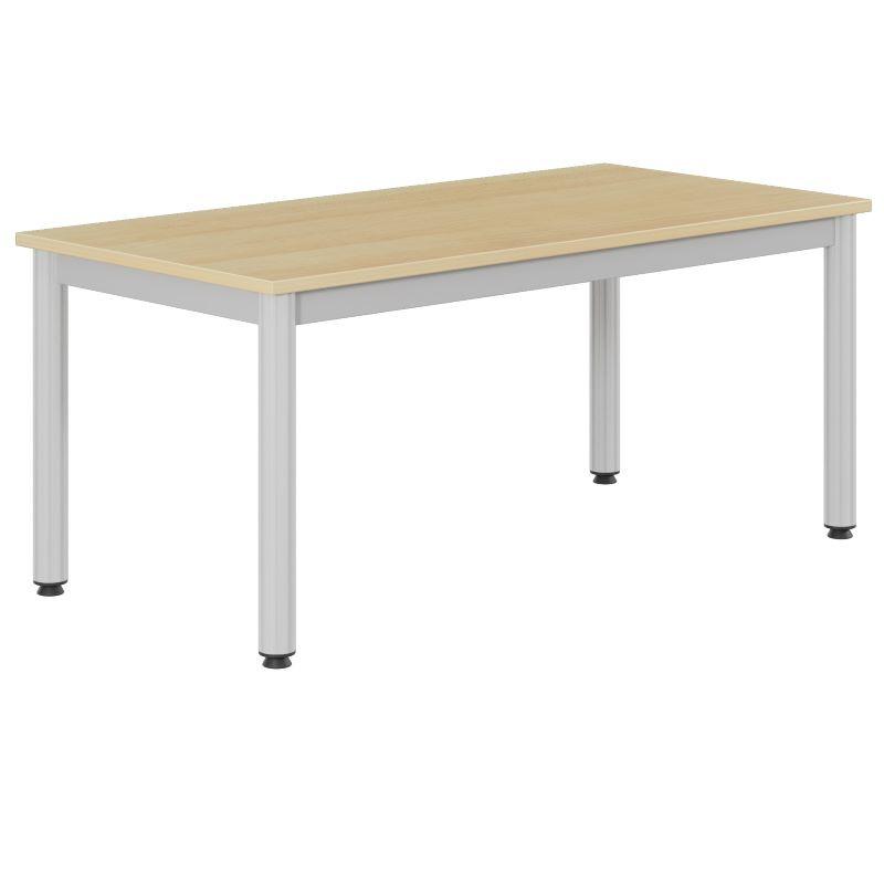 Table rectangulaire scolaire 120x60 cm - Maternelle - 2 tailles T2/T3 - Fabriquée en France_0